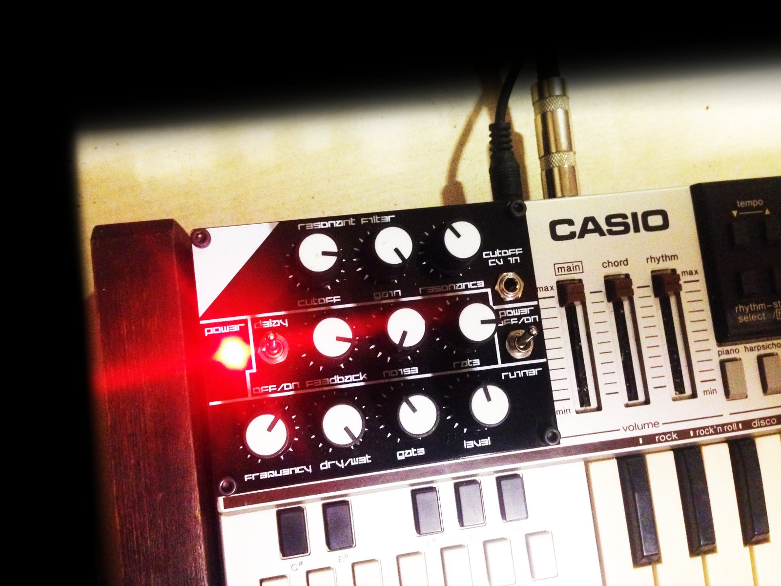 鍵盤楽器 RUCCI electronics Bent Time Drive CIRCUIT BENT CASIO PT-50 WITH MIDI | X1L3